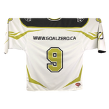 Home and Away Custom Double Sided Sublimated Jersey (White/Green & Black/Green)
